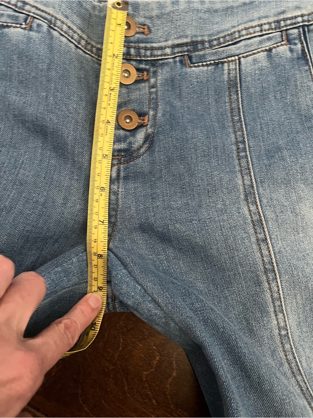 Rare Free People Willow flare Jean sz 27 tall - Picture 7 of 12